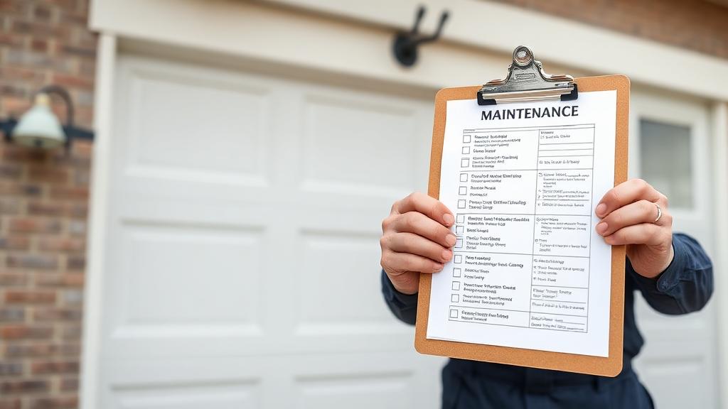 Maintenance Value Analysis: Making Smart Decisions - garage door article illustration