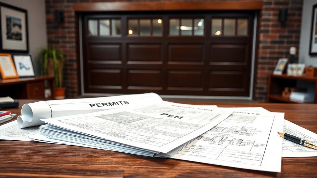 Permits and Regulations: What Every Homeowner Should Know - garage door article illustration
